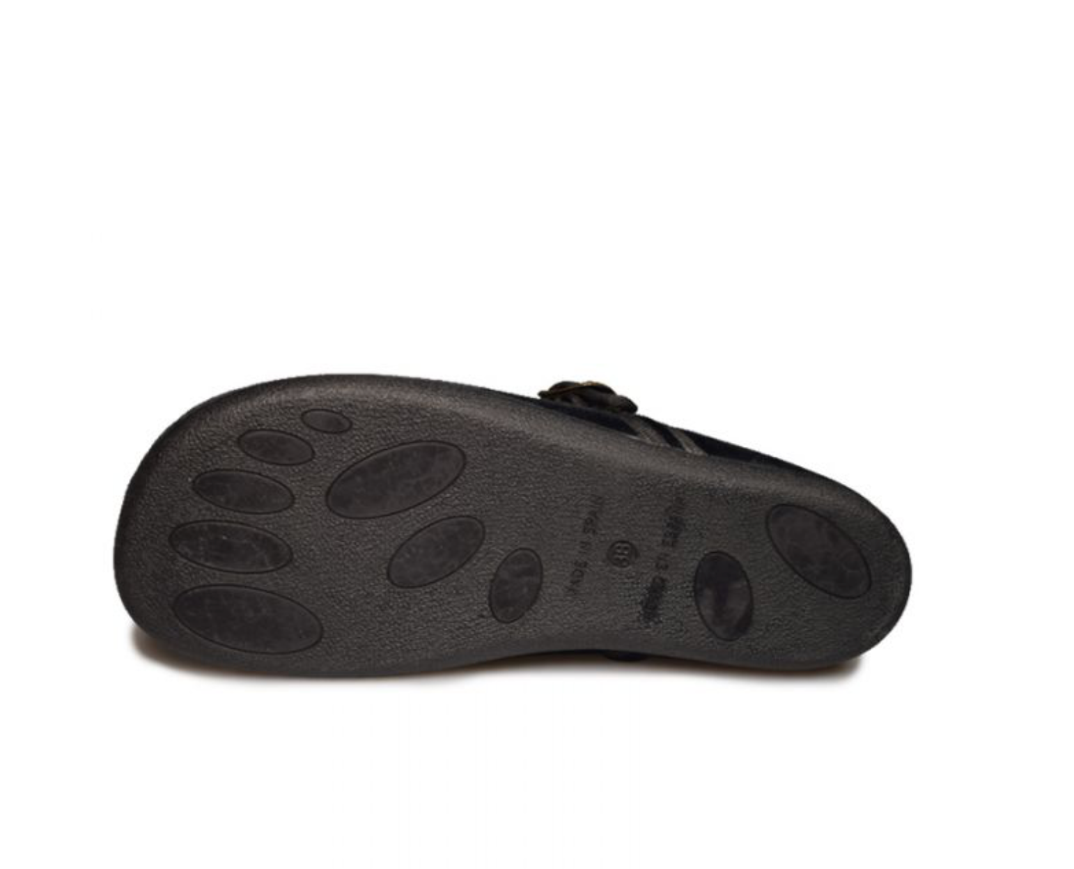 MERCEDITAS BAREFOOT BATILAS VELTET NEGRO