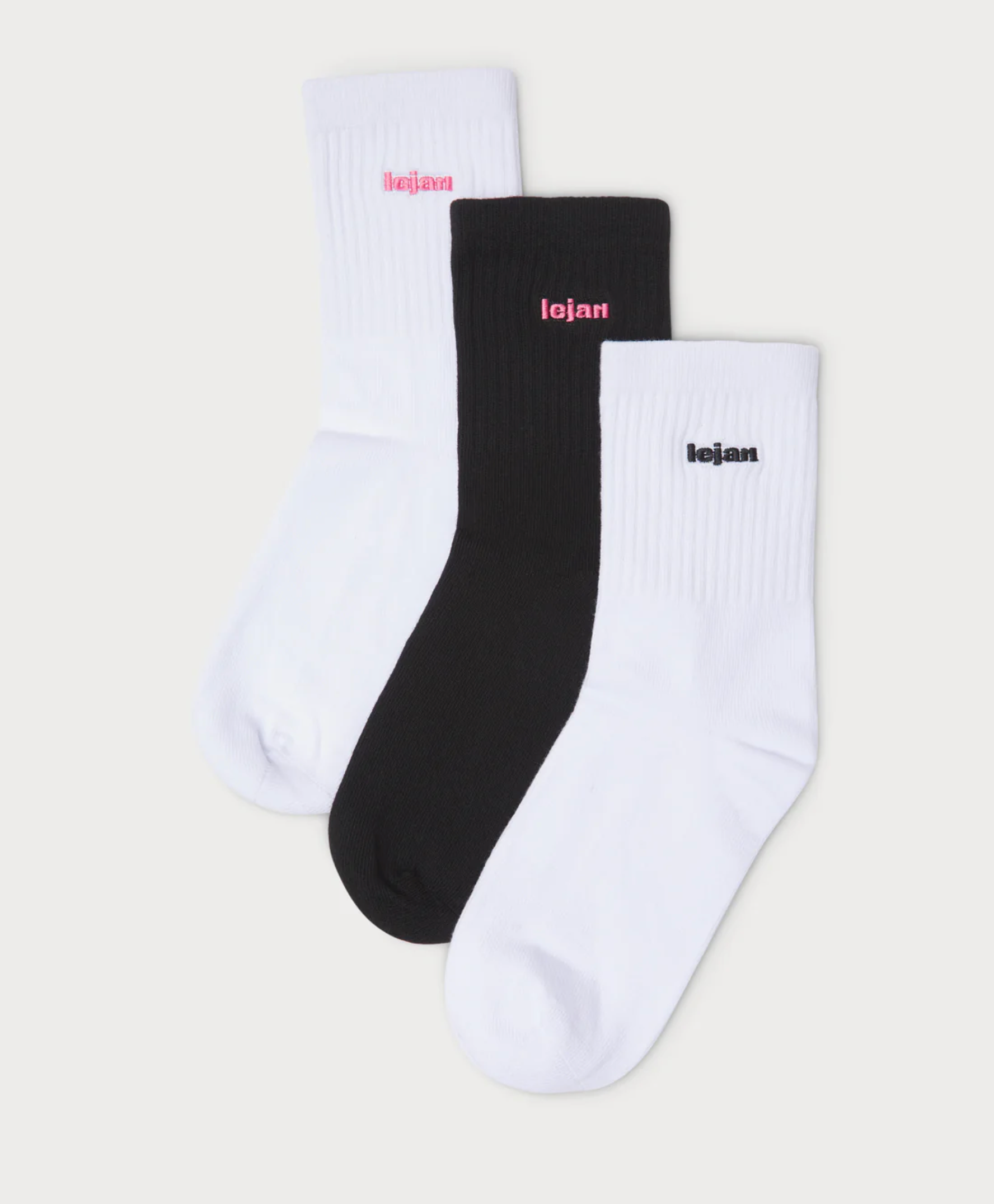 CALCETINES ESSENTIAL WHITE PACK  - LEJAN