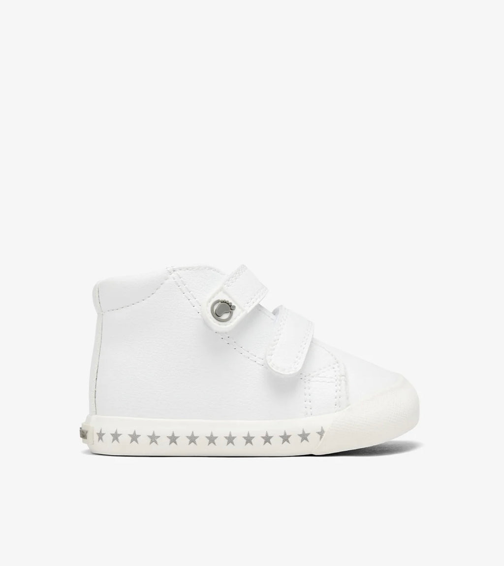 ZAPATILLAS ALTAS BAREFOOT BLANCO TECNOBABY BY CONGUITOS