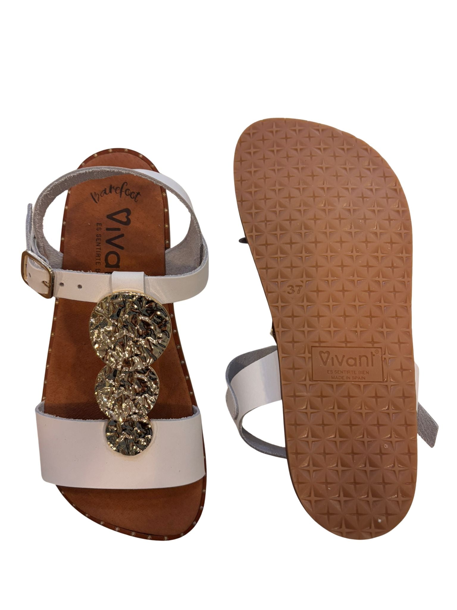 SANDALIAS VIVANT MUJER BLANCO
